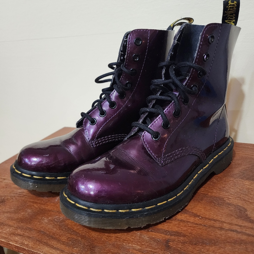 Purple Doc Martens